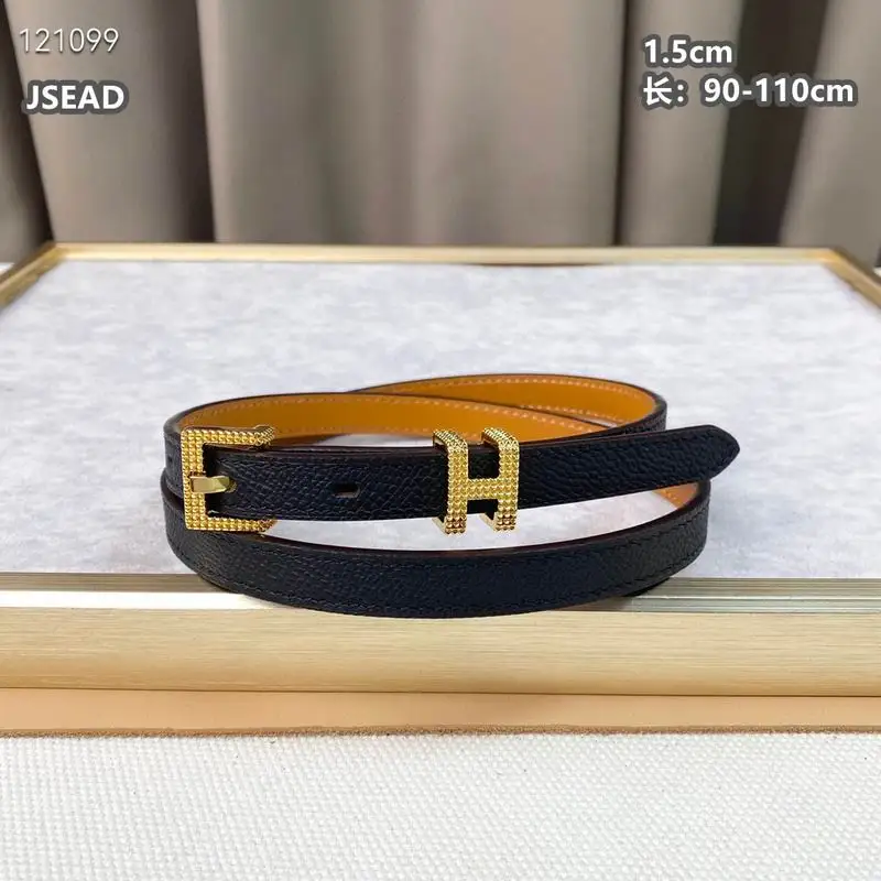 2025 Hermes belt 15mm 1028